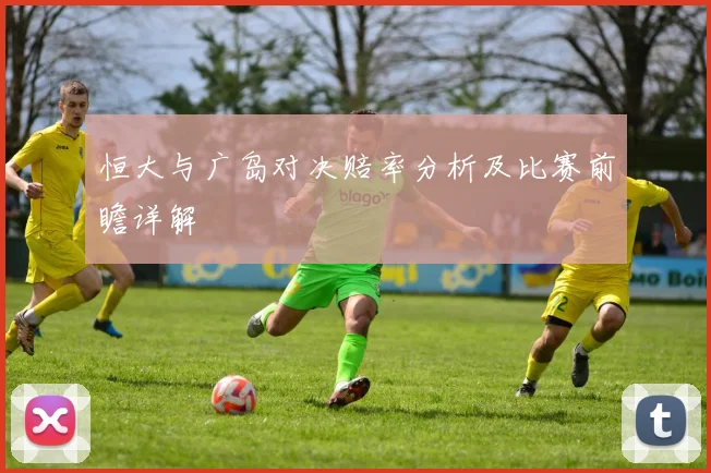 恒大与广岛对决赔率分析及比赛前瞻详解